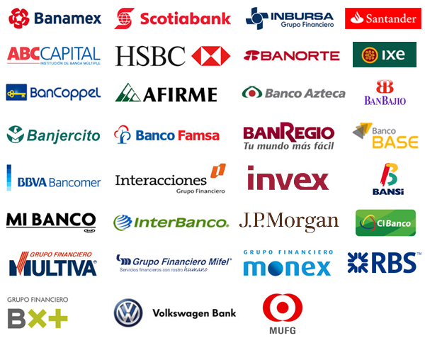ahorro.net es compatible con los siguientes bancos