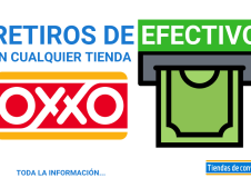 Retiros de efectivo oxxo